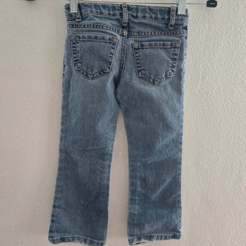 Childrens place Medium‎ Wash Denim Jeans Size 5 Blue Bootcut Stretch 5-Pocket